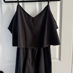 Studio by YDE Black Sleeveless Romper